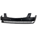 2006-2011 Cadillac DTS Front Bumper Cover, Primed, w/Object Sensors.