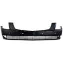 2006-2011 Cadillac DTS Front Bumper Cover, Primed, With Object Sensors.