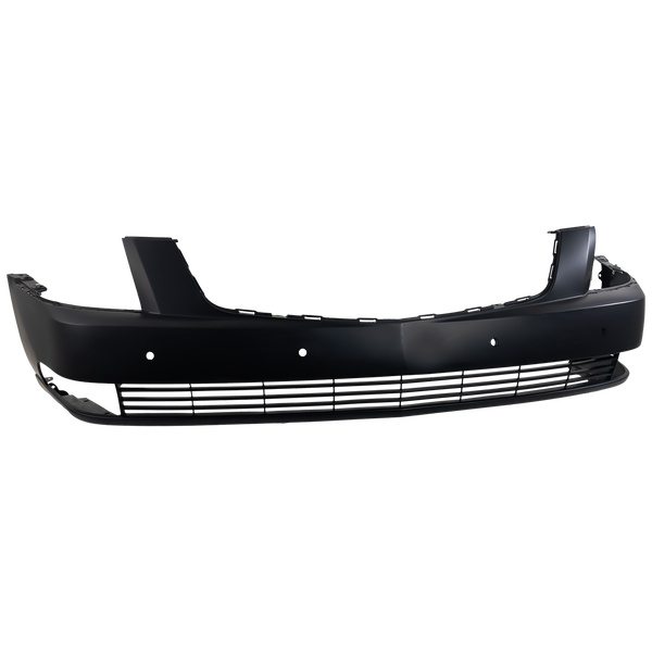 2006-2011 Cadillac DTS Front Bumper Cover, Primed, With Object Sensors.