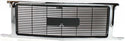 1992-1996 GMC Van Grille, Chrome Shell/gray Insert.