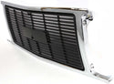 1992-1996 GMC Van Grille, Chrome Shell/gray Insert.