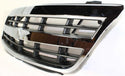 2001-2005 Chevy Venture Grille, Chrome Shell/Black.