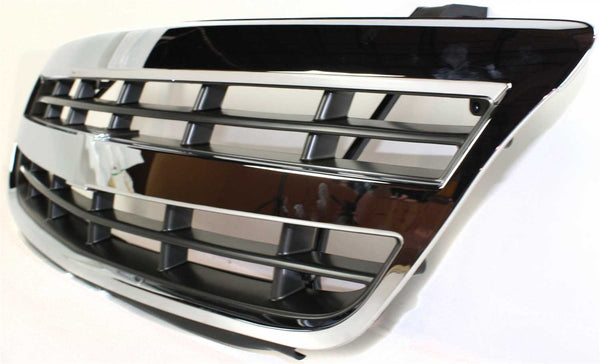 2001-2005 Chevy Venture Grille, Chrome Shell/Black.