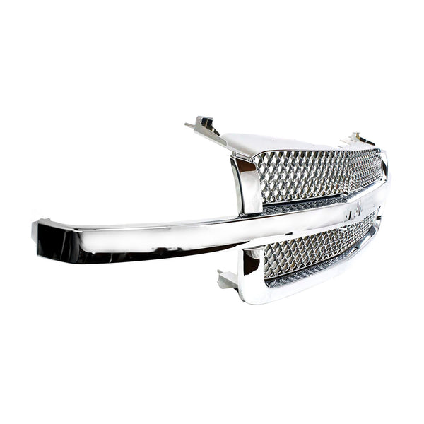 2003-2007 Chevy Silverado Pickup Truck Grille, Mesh.