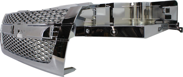2004-2012 Chevy Colorado Grille, Mesh Insert, Chrome.