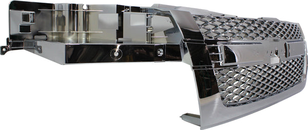 2004-2012 Chevy Colorado Grille, Mesh Insert, Chrome.