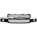 2003-2015 Chevy Express Van Grille, Dark Gray.