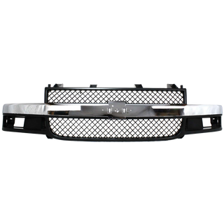 2003-2015 Chevy Express Van Grille, Dark Gray.