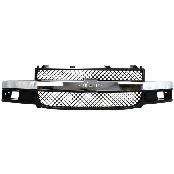 2003-2015 Chevy Express Van Grille, Dark Gray.