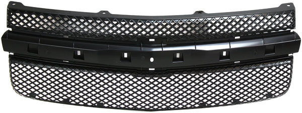 2005-2009 Chevy Equinox Grille, Dark Gray, w/o Center Bar.