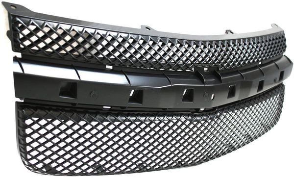 2005-2009 Chevy Equinox Grille, Dark Gray, w/o Center Bar.