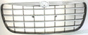 2004-2006 Chrysler Sebring Grille, Chrome Shell/Silver.