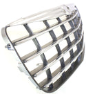 2004-2006 Chrysler Sebring Grille, Chrome Shell/Silver.