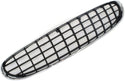 2001-2003 Chrysler Sebring Grille, Chrome Shell/Black.