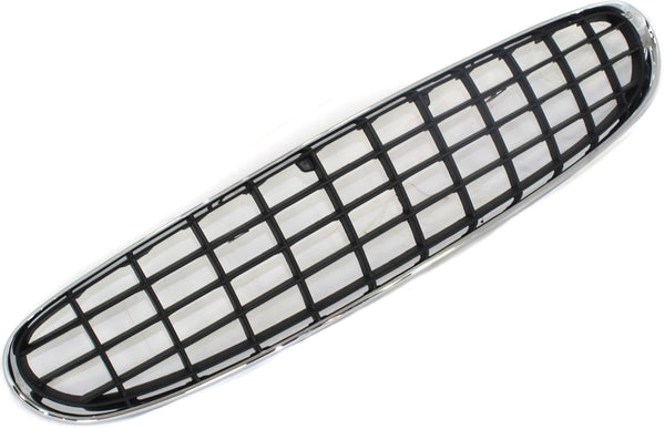 2001-2003 Chrysler Sebring Grille, Chrome Shell/Black.