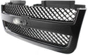 2006-2009 Chevy Trailblazer Grille, Textured Gray.