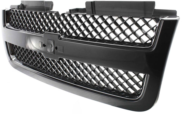 2006-2009 Chevy Trailblazer Grille, Textured Gray.