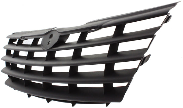 2005-2007 Chrysler Town & Country Grille, Painted-gray.