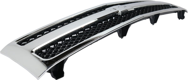 2007-2013 Chevy Silverado 1500 Grille, Black/Chrome.