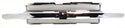 2002-2005 Chevy Trailblazer Grille, Chrome.