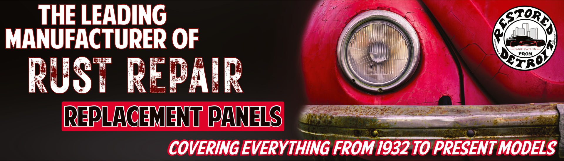 Auto Body Rust Repair Replacement Panels | Classic 2 Current Fabrication