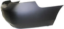 2006-2013  Chevrolet Impala Rear Bumper Cover, Primed, With Exhaust Hole.