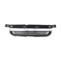 2007-2011 Chevy Aveo Grille, Chrome Shell/ Black.