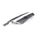 2007-2011 Chevy Aveo Grille, Chrome Shell/ Black.