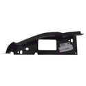 Black car panel with Ford logo on a white background. 2002-2022 Ford E-Series Cutaway Van Cab Corner, RH.