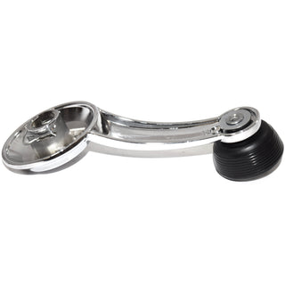 1969-1972 Oldsmobile 442 Window Crank Handle, Black Knob, Deluxe Interior.