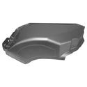 Gray plastic component on a white background. 1973-1980 Pickup Cowl Side Panel LH Weld Thru Primer.