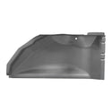 Gray component on a white background. 1981-1987 Cowl Side Panel, RH.