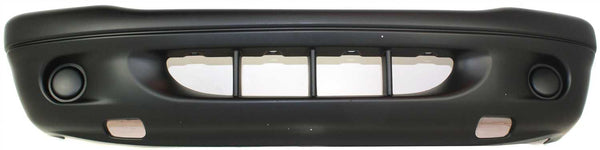 2001-2004 Dodge Durango Front Bumper Cover, Textured Top, Primered Bottom,.