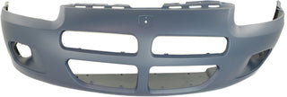 2001-2003 Dodge Stratus Front Bumper Cover, Primed, w/Fog Lamp Hole, Sedan.
