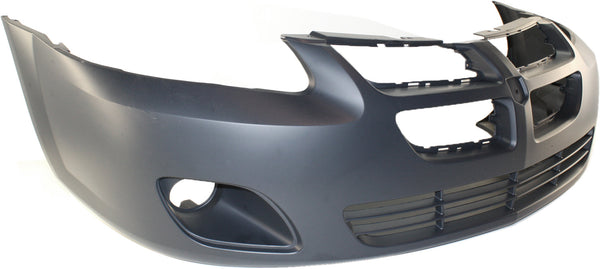 2004-2005 Dodge Stratus Front Bumper Cover, Primed, w/Fog Lamp Hole, Sedan.