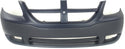 2005-2007 Dodge Caravan Front Bumper Cover, Primed, w/ Fog Lamp Holes, SE.