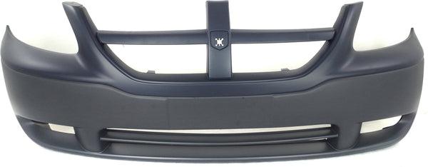 2005-2007 Dodge Caravan Front Bumper Cover, Primed, w/ Fog Lamp Holes, SE.