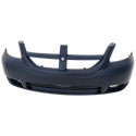 2005-2007 Dodge Caravan Front Bumper Cover, Primed, w/o Fog Light Hole.
