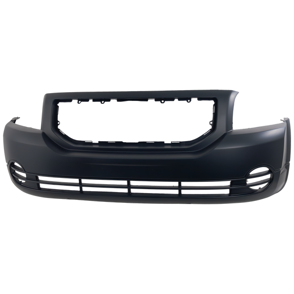 2007-2012 Dodge Caliber Front Bumper Cover, Primed, w/o Fog Lamp Hole.