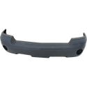 2005-2007 Dodge Dakota Front Bumper Cover, Textured, w/o Chrome, w/o Fog Lights.