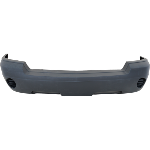 2005-2007 Dodge Dakota Front Bumper Cover, Textured, w/o Chrome, w/o Fog Lights.