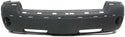 2005-2007 Dodge Dakota Front Bumper Cover, Textured, w/Fog Lamp And Chrome.