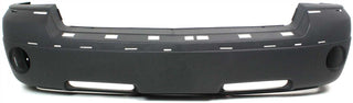 2005-2007 Dodge Dakota Front Bumper Cover, Textured, w/Fog Lamp And Chrome.