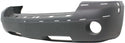 2005-2007 Dodge Dakota Front Bumper Cover, Textured, w/Fog Lamp And Chrome.