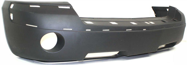 2005-2007 Dodge Dakota Front Bumper Cover, Textured, w/Fog Lamp And Chrome.