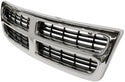 1998-2003 Dodge Van Grille, Chrome Shell/Black Insert.