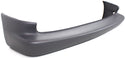 1996-2000 Dodge Caravan Rear Bumper Cover, Textured, 113wb, Base/ses.