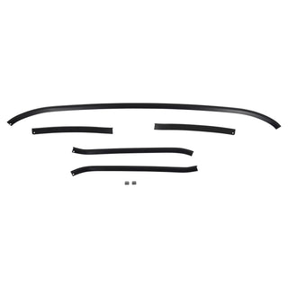 White ceramic bowl on a white background. 1967-1972 Ford F-100 Truck Roof Drip Rail Support - 5 Pcs Kit.