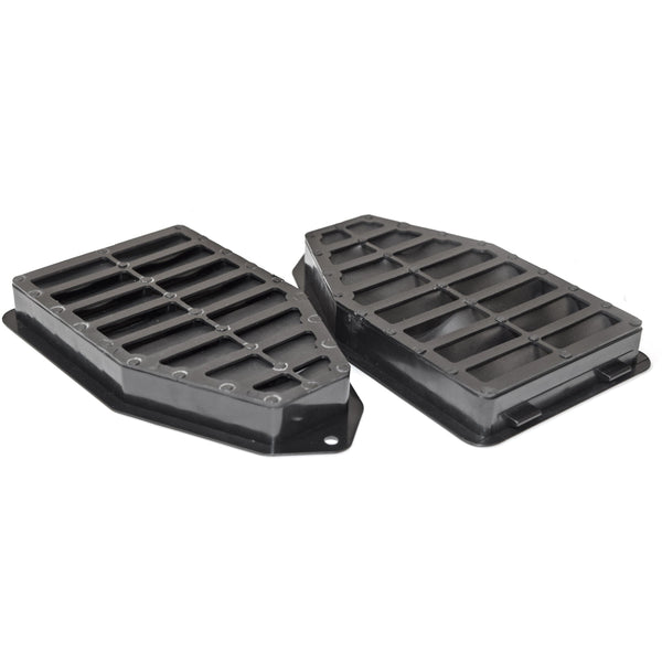 1969 Oldsmobile 442 2 Door Hardtop/Convertible Door Jamb Vent Louver Pair.