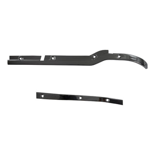 1963-1971 Mercedes W113 Door Weatherstrip Retaining Rail RH 2 Pcs/Set.